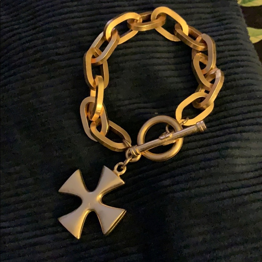 Gold Link bracelet by Grace George
